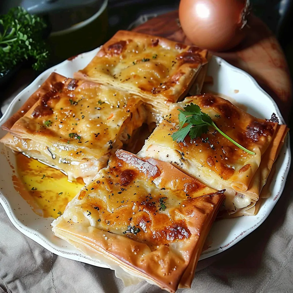 Bricks poulet fromage express et gourmandes