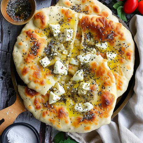 Galette fromage za'atar venue d'Orient
