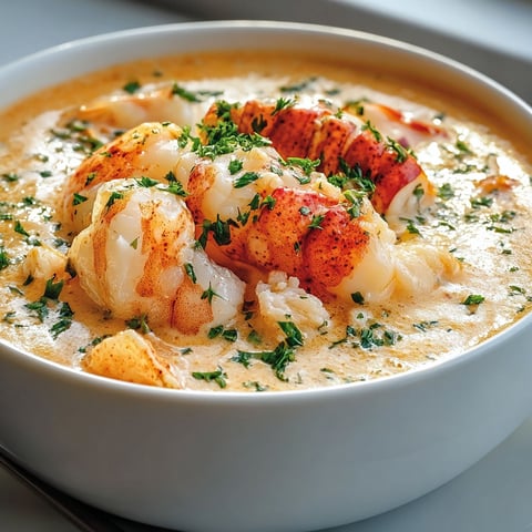 Un bol de soupe aux fruits de mer, garni de moules et de feuilles vertes.