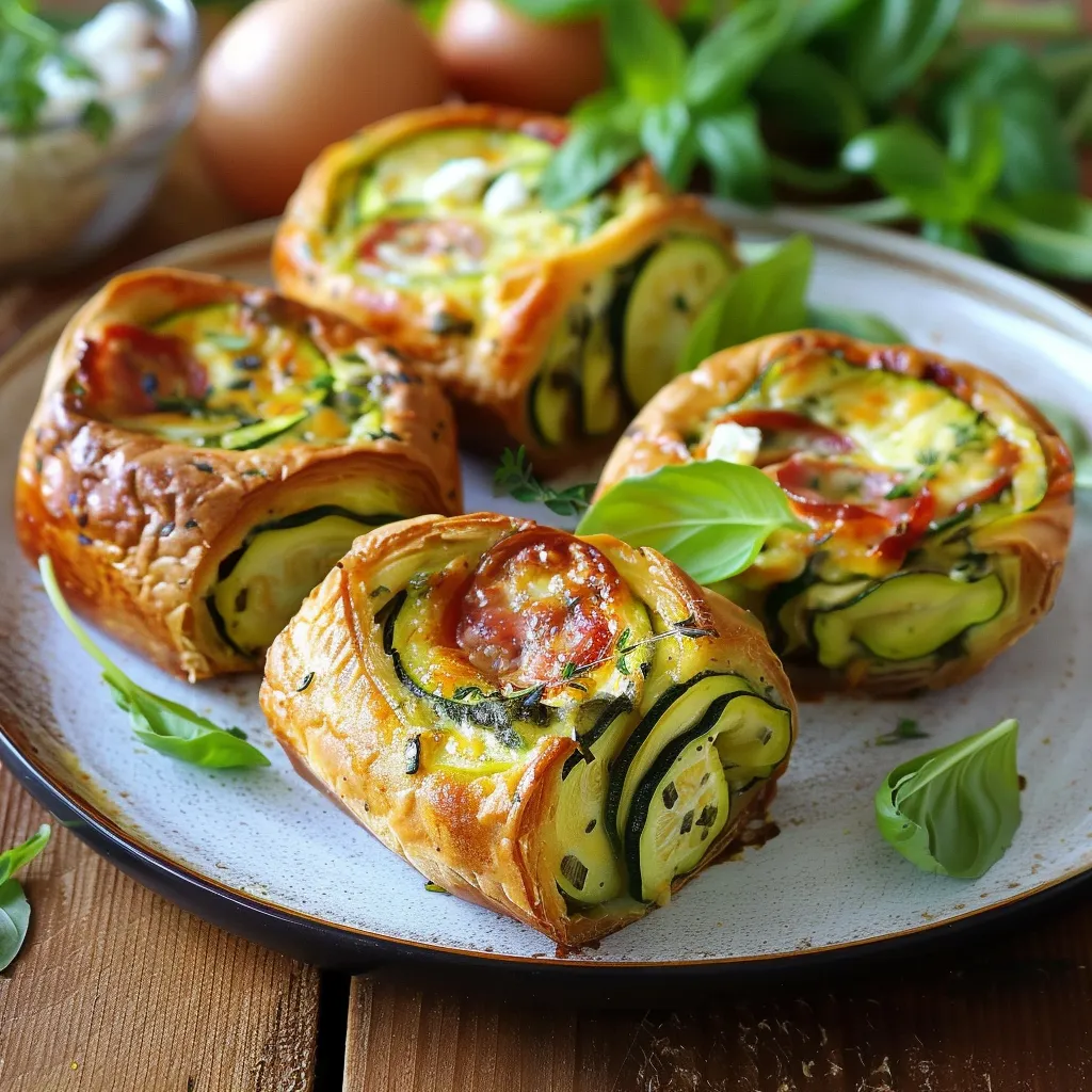 Délicieux mélange courgettes, chorizo & chèvre