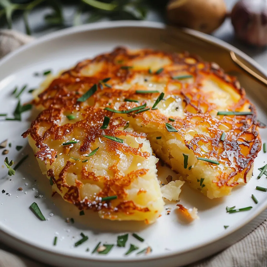 Croustillantes galettes de pommes de terre allemandes