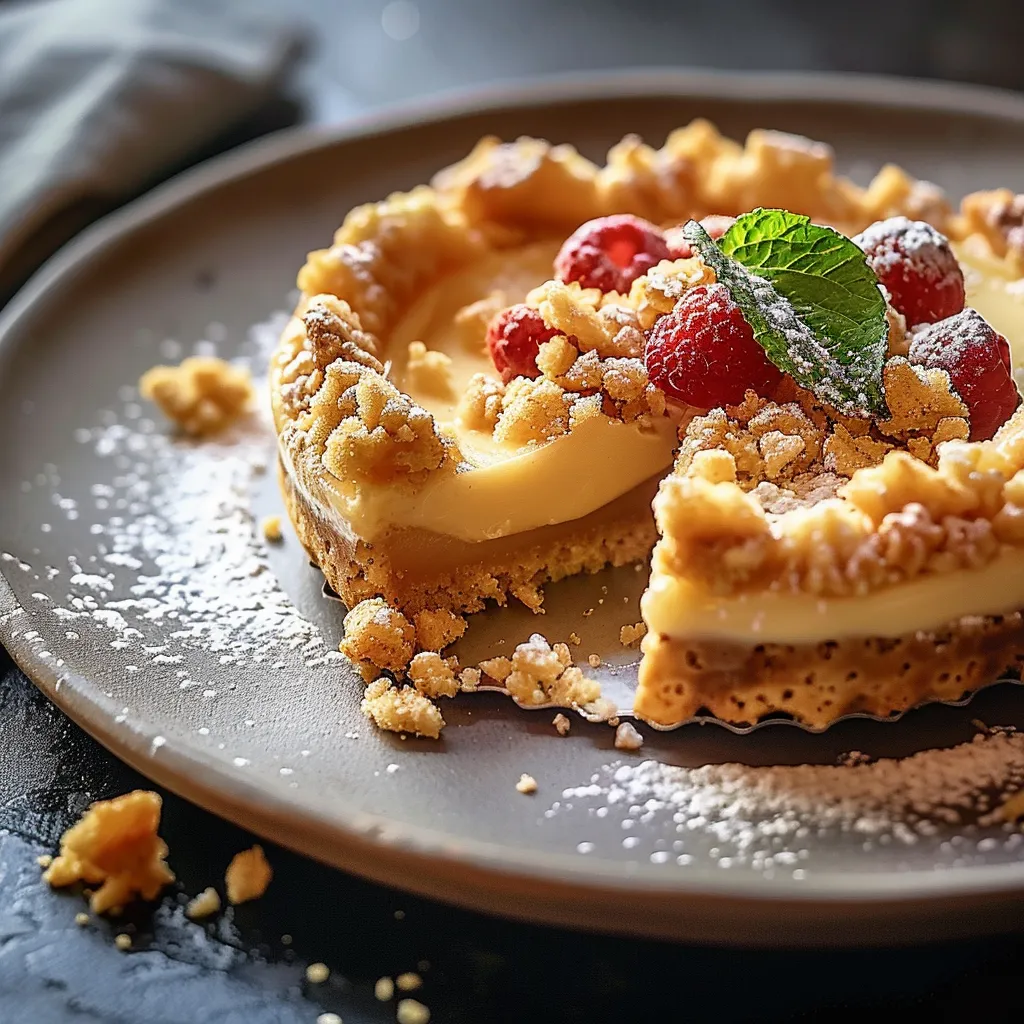 crumble fruits frais maison