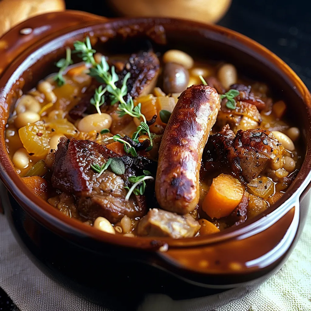 Cassoulet de Castelnaudary à l'ancienne