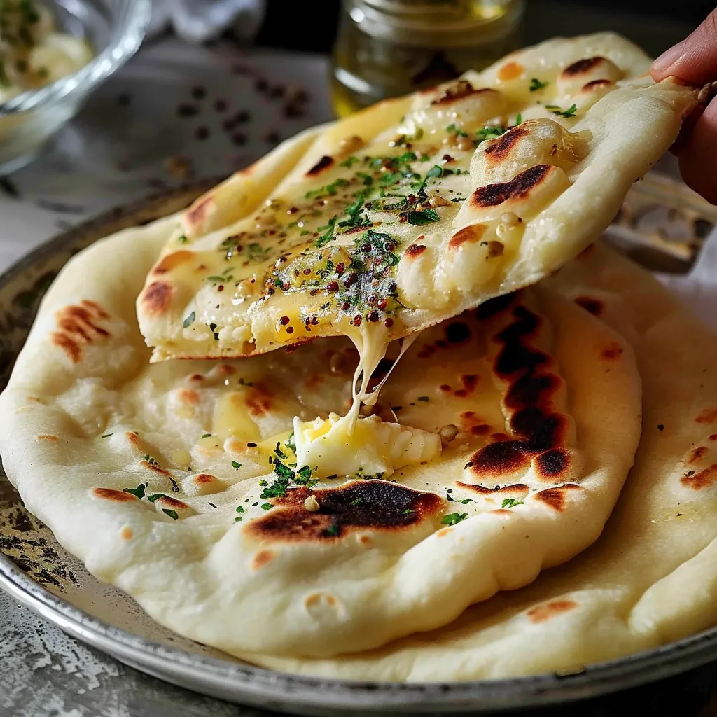 Naan fromage express