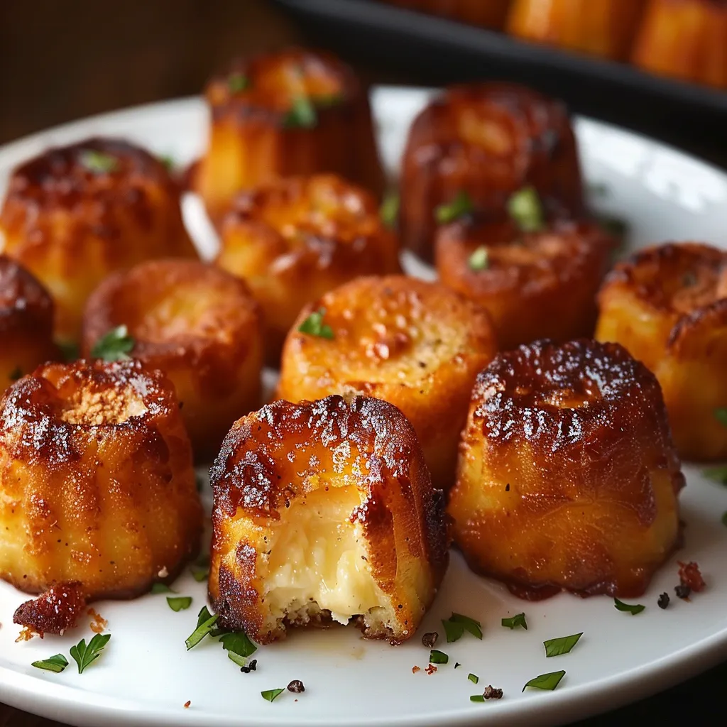 Cannelés salés chorizo brebis