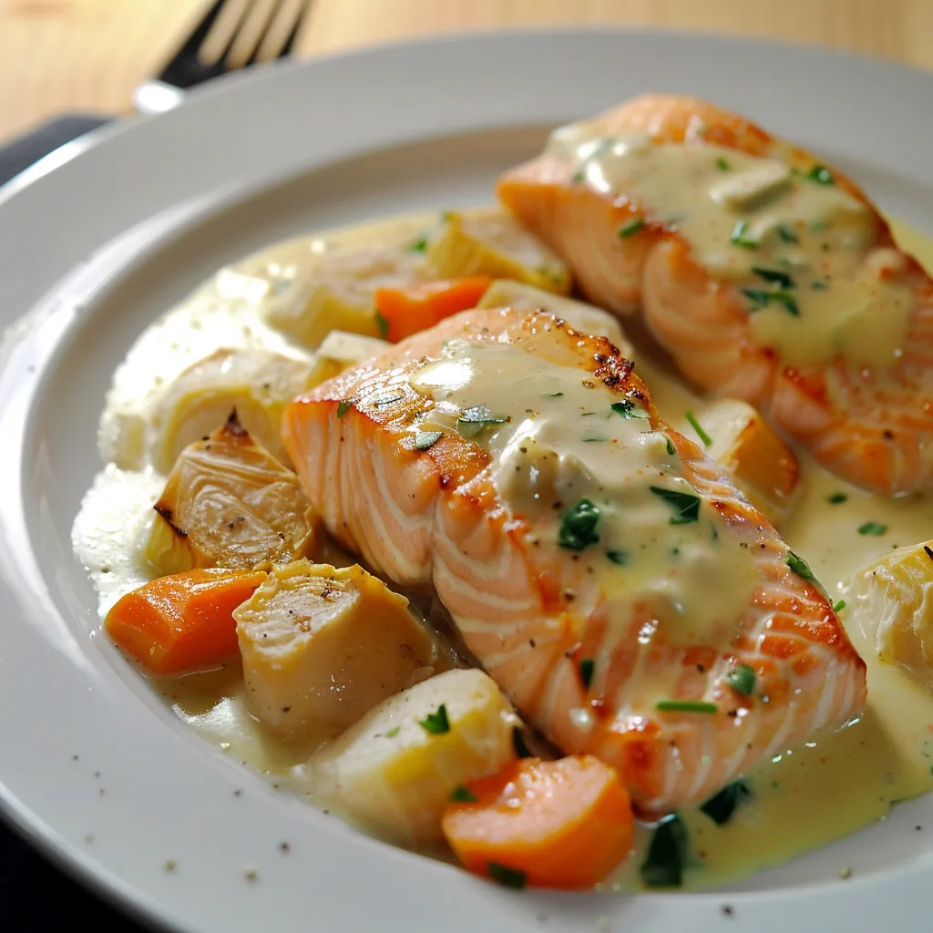 BLANQUETTE SAUMON CABILLAUD moment facile