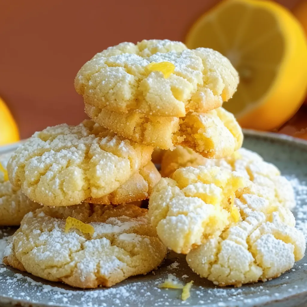 Cookies citron ultra rapides