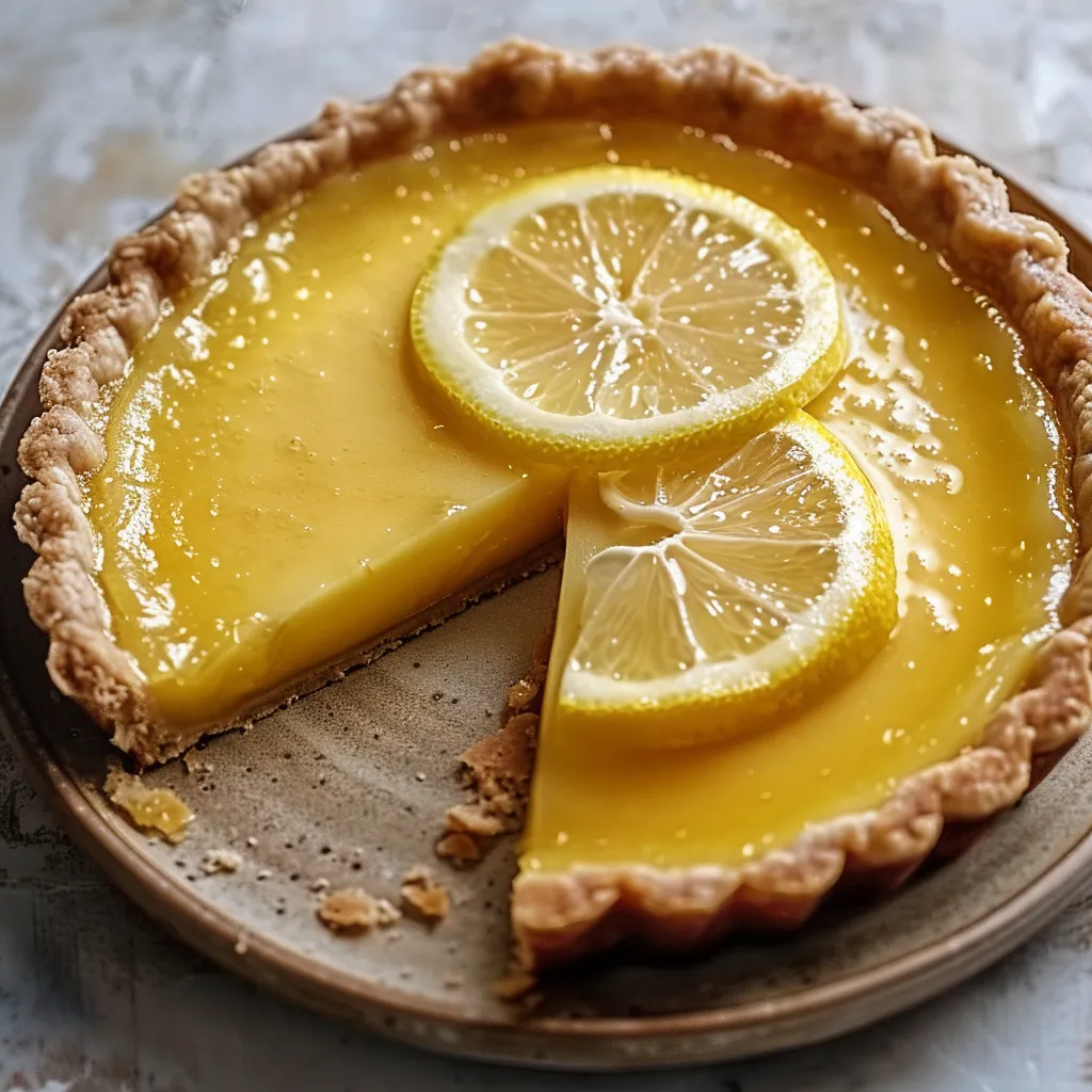 Tarte citron super simple