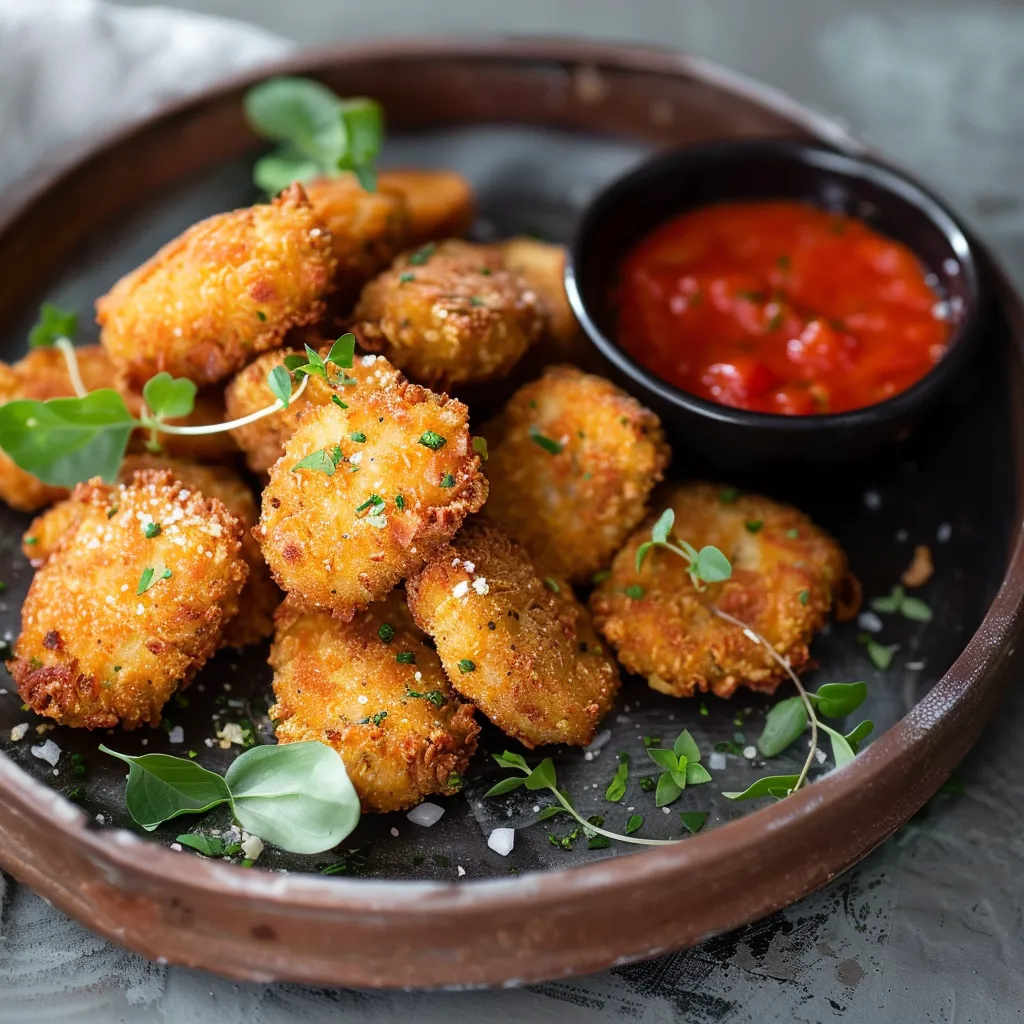 Délicieux nuggets pois chiches maison