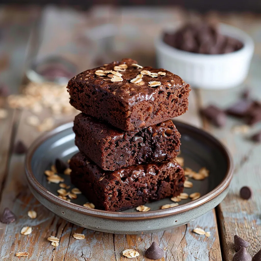 Mini cakes chocolat avoine