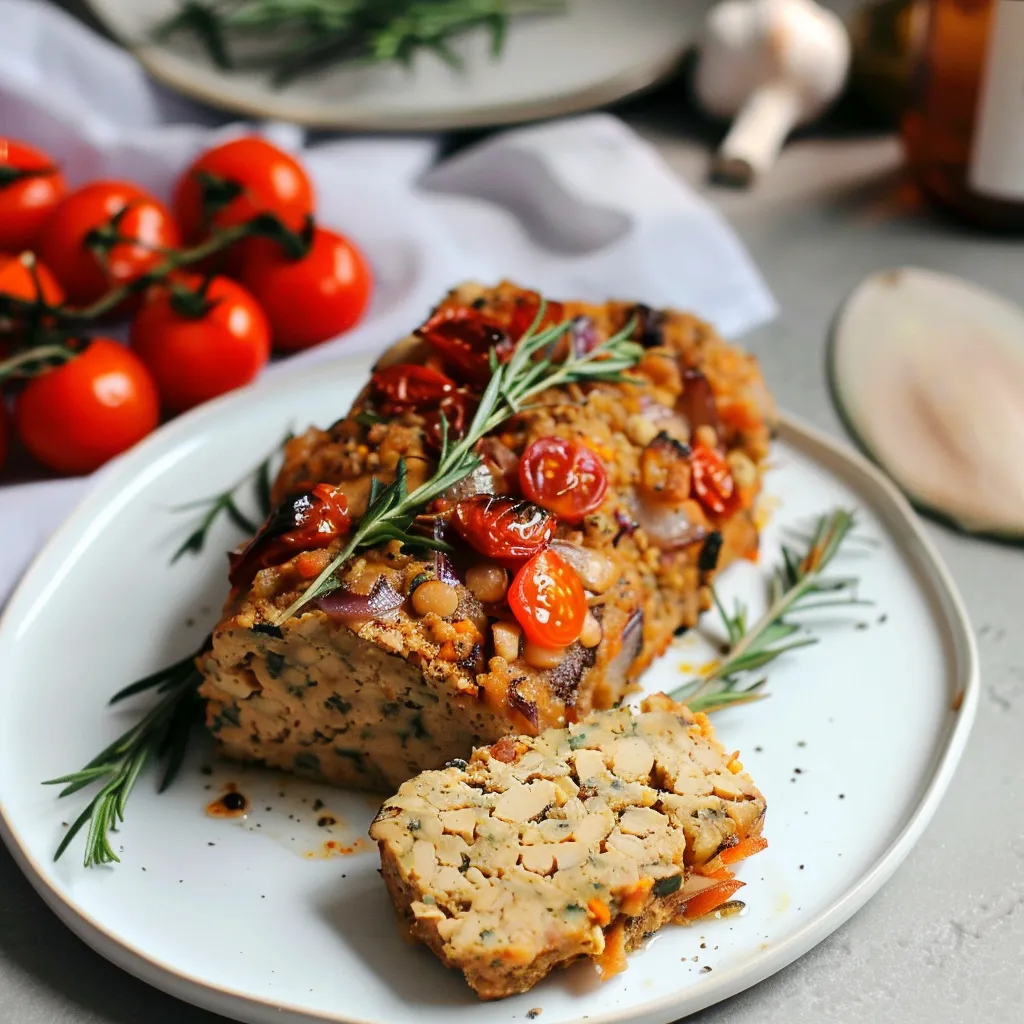 Plat de haricots blancs ultra festif pour Pâques vegan