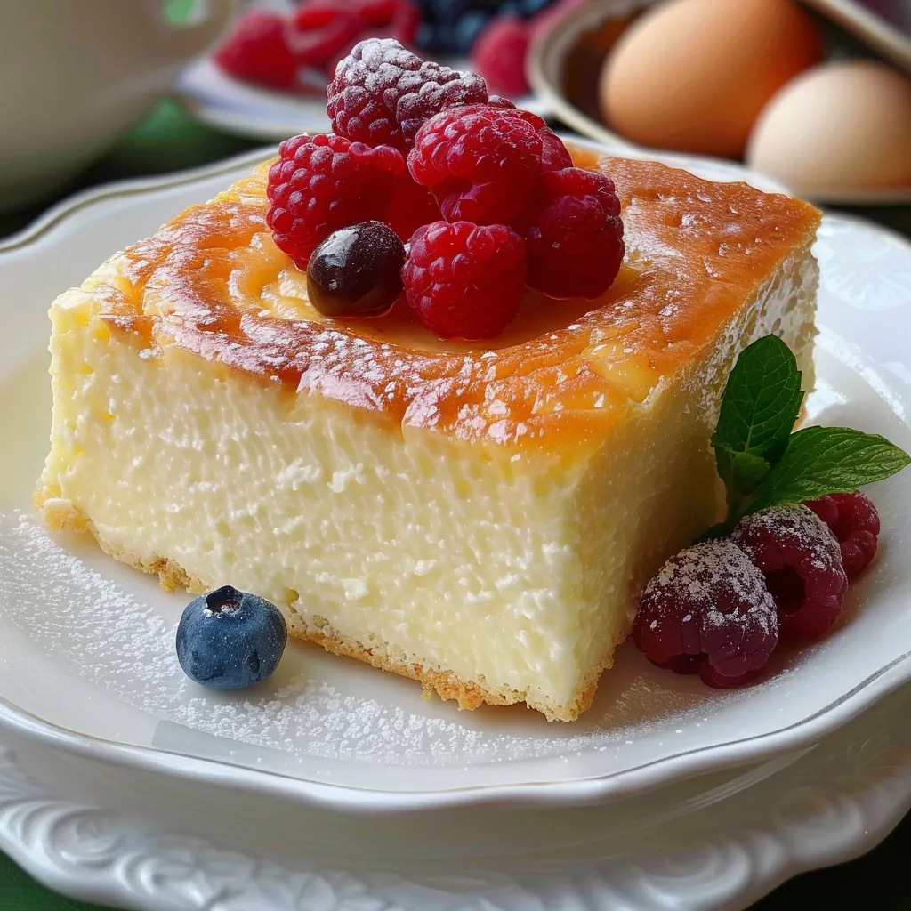 Gâteau méga crémeux avec 3 yaourts et 2 œufs