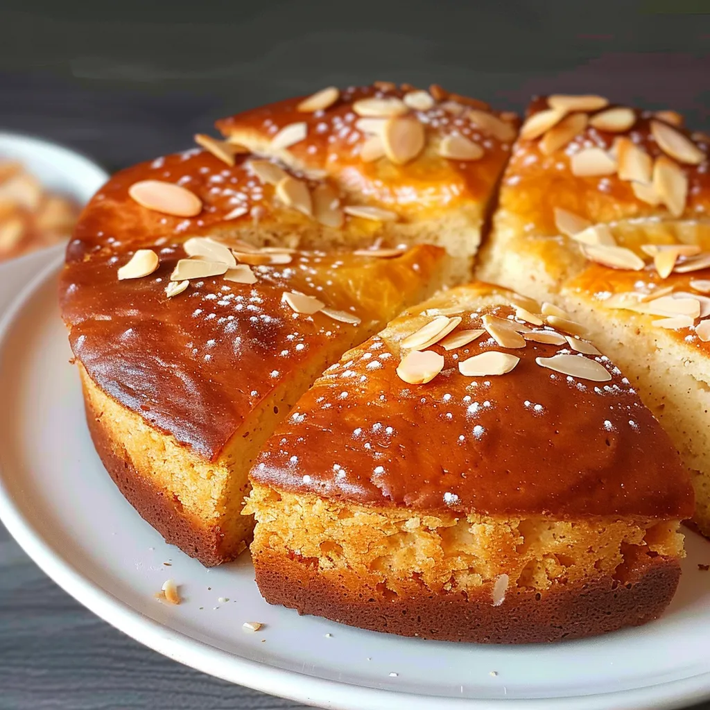 Moelleux au yaourt aux amandes
