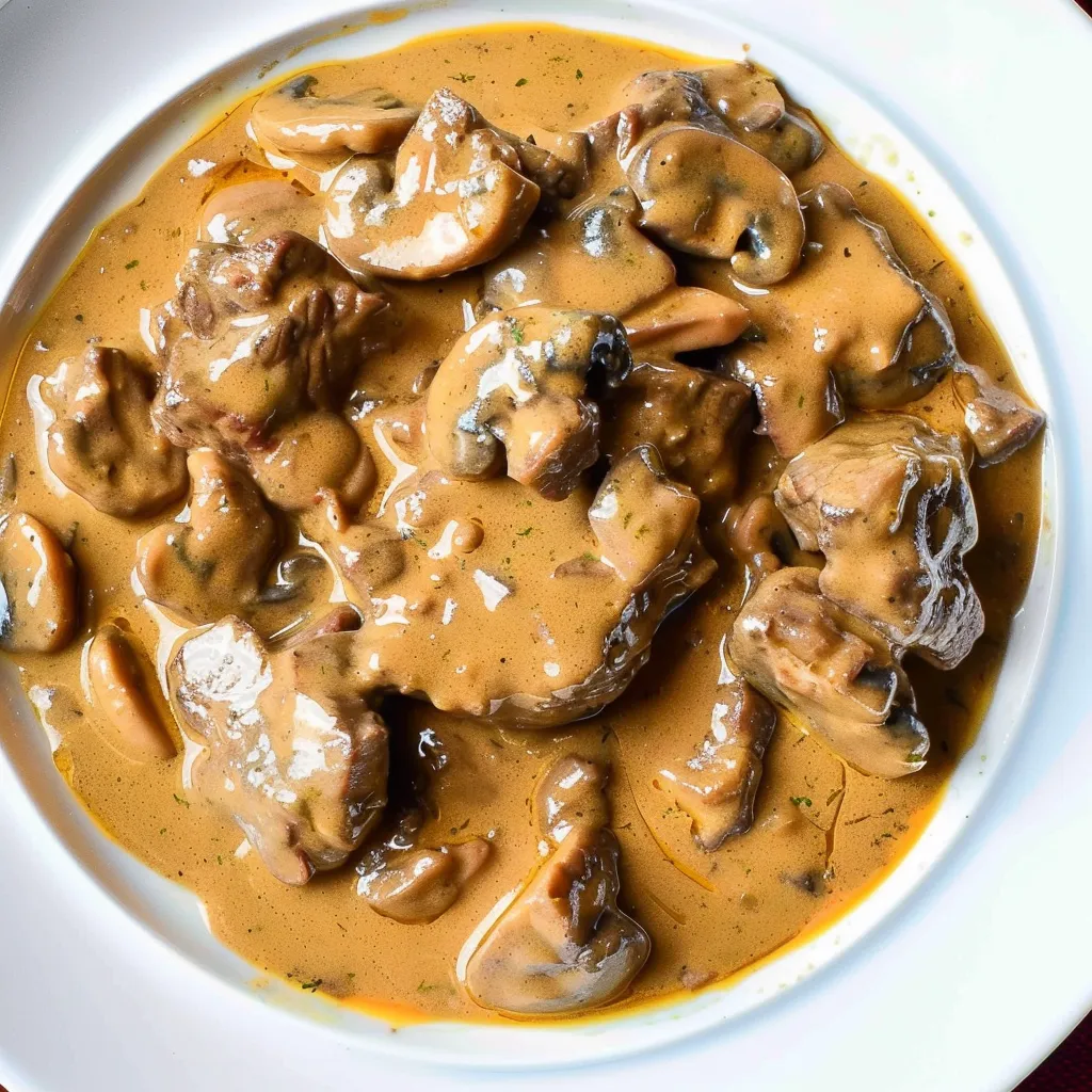 Bœuf cuisiné tout crémeux au Cookeo