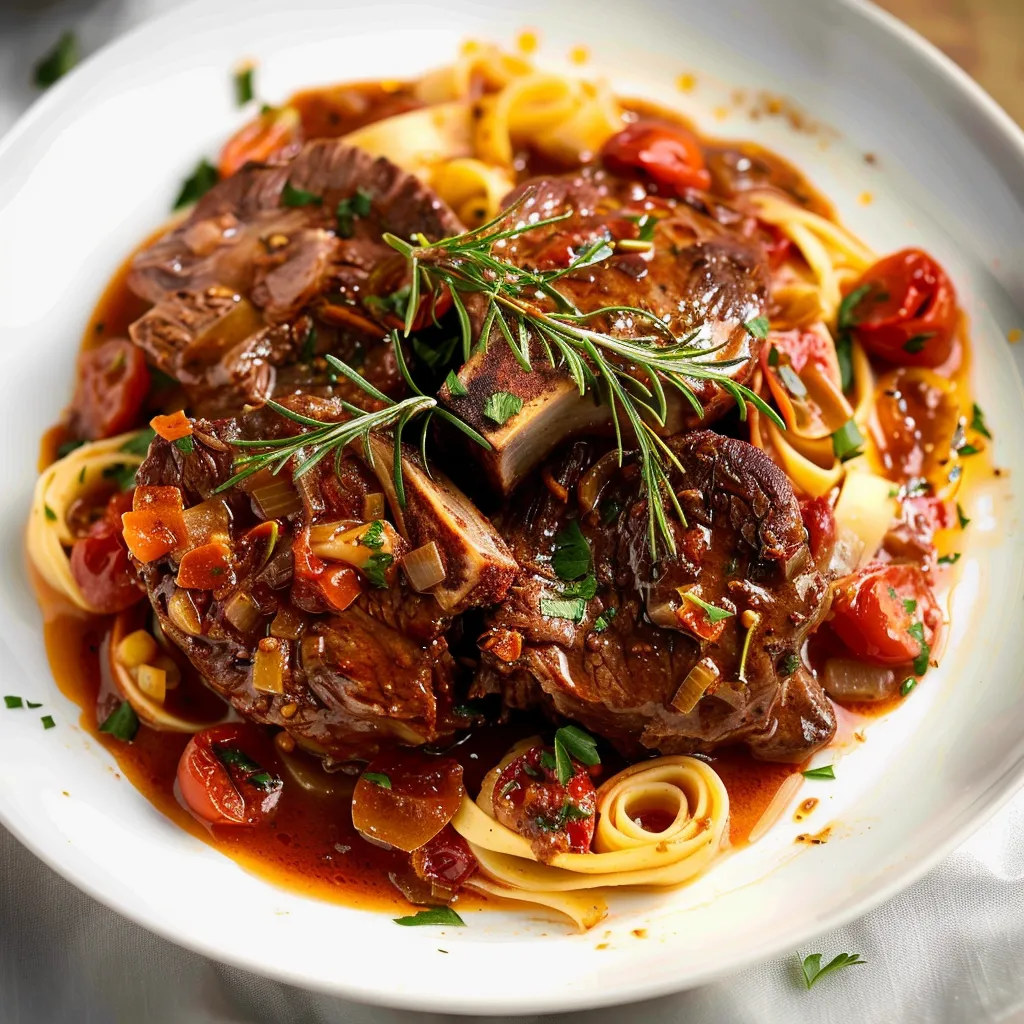 La version simple et savoureuse de l’osso-bucco de veau italien