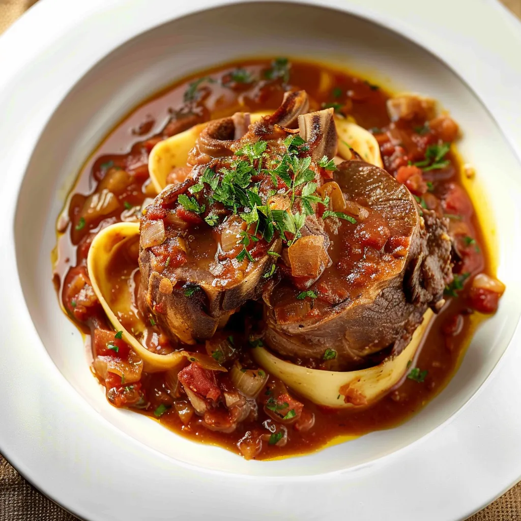 Osso-Bucco de Veau à l'Italienne – Plat Traditionnel