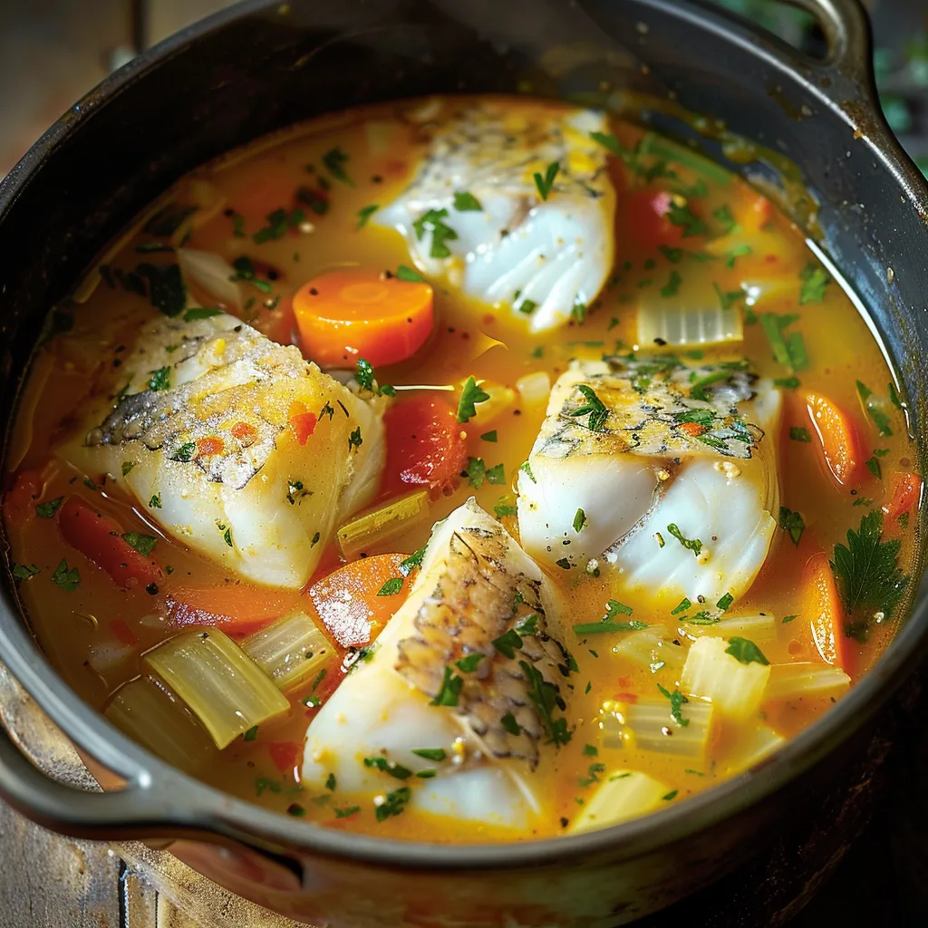 Plat provençal classique avec poisson blanc et aïoli