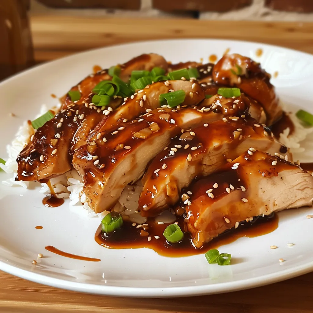 Poulet teriyaki au slowcooker hyper simple | Japonais maison