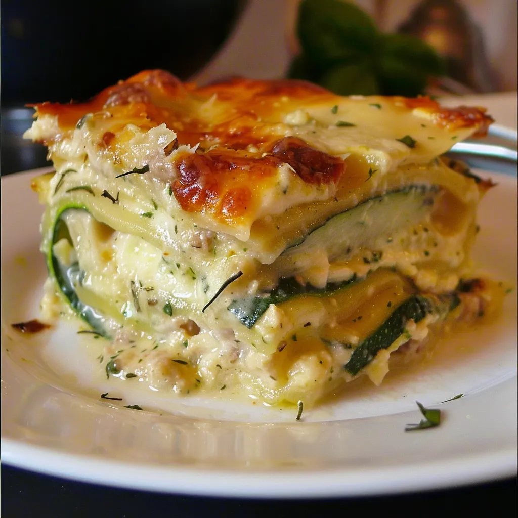 Lasagnes maison courgettes pâte fraîche – Authentique à l'italienne