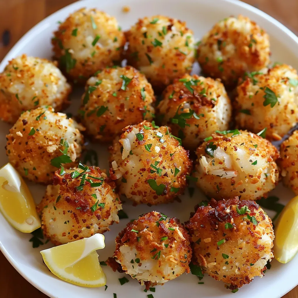 Boulettes de crabe croustillantes - Facile et délicieux