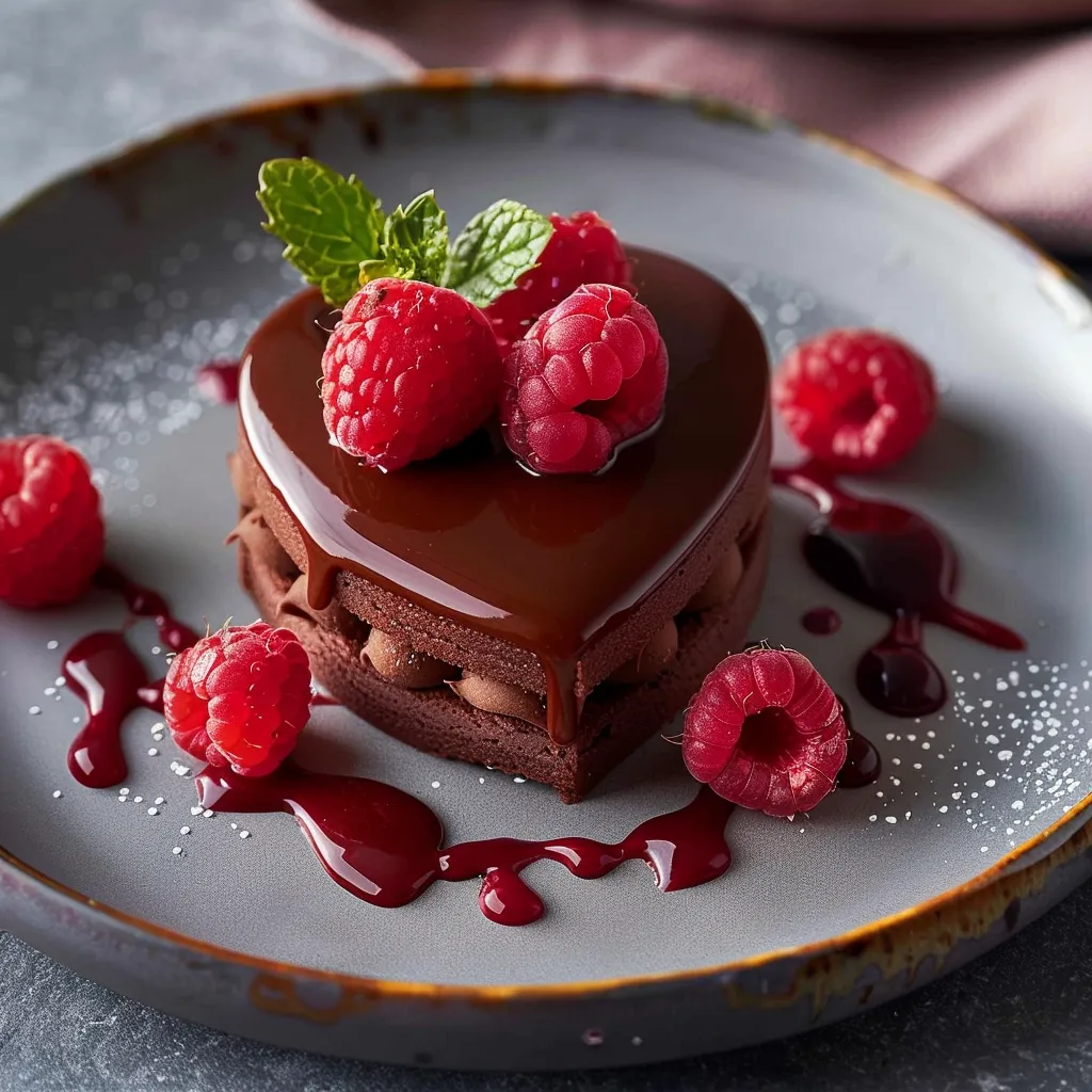 Chocolat Framboise Cœur - Douceur Saint-Valentin