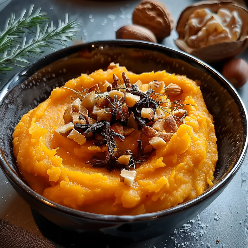 Purée patates douces châtaignes irrésistible