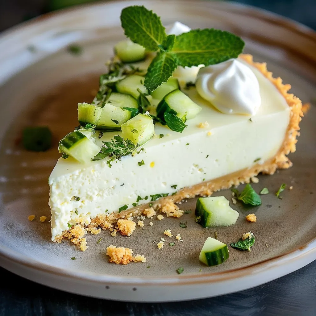 Chèvre menthe citron concombre frais