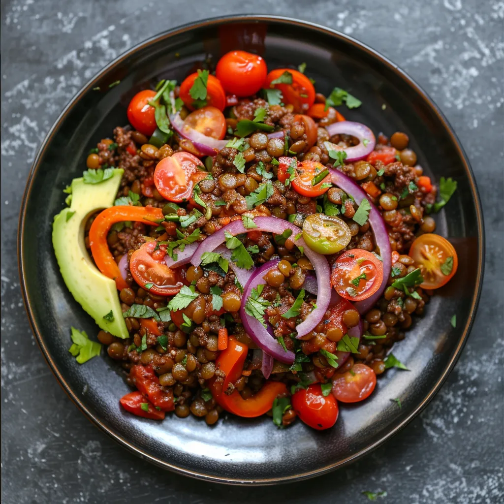Chili Lentilles Bœuf en Famille