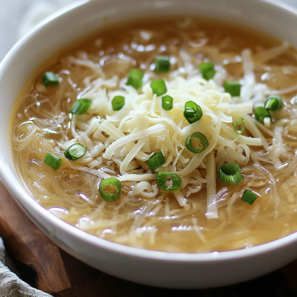 Soupe à l'Oignon Asiatique fusion et twist créatif