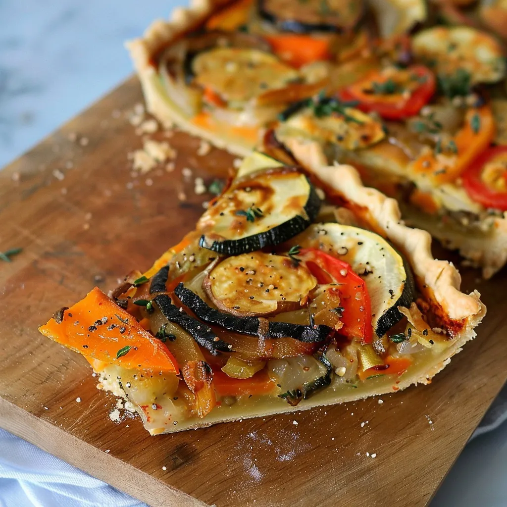 Tarte Légumes Rôtis Sans Gluten Gourmande