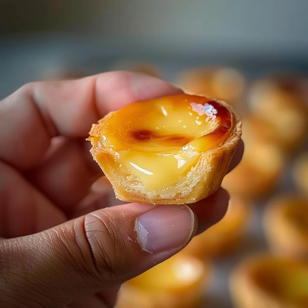 Pastéis de Nata, petite tarte portugaise