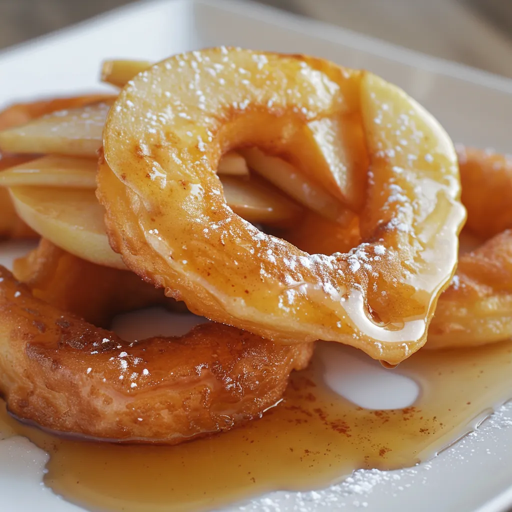 Délicieux beignets bretons aux pommes