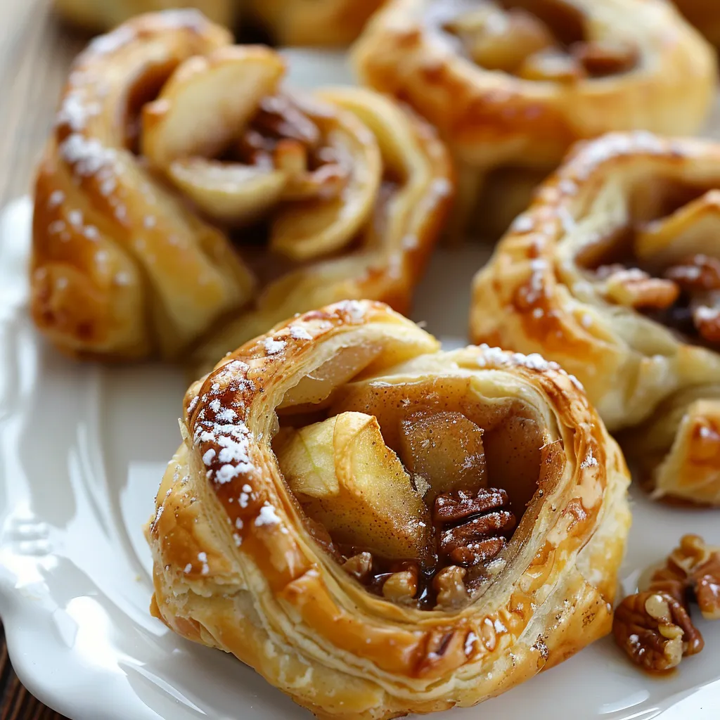 Roulés Feuilletés aux Pommes : Recette Facile