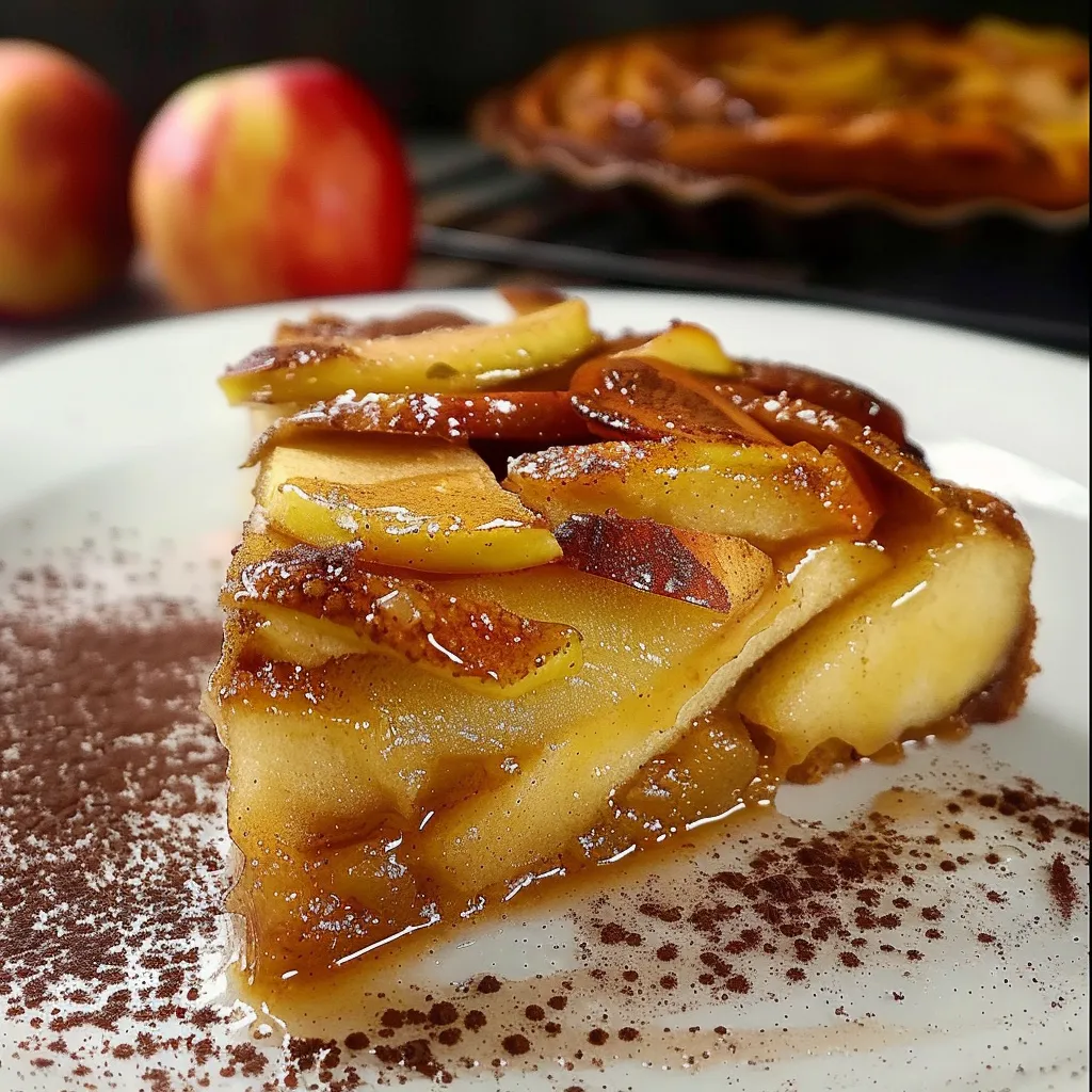 Gâteau Pommes et Cannelle