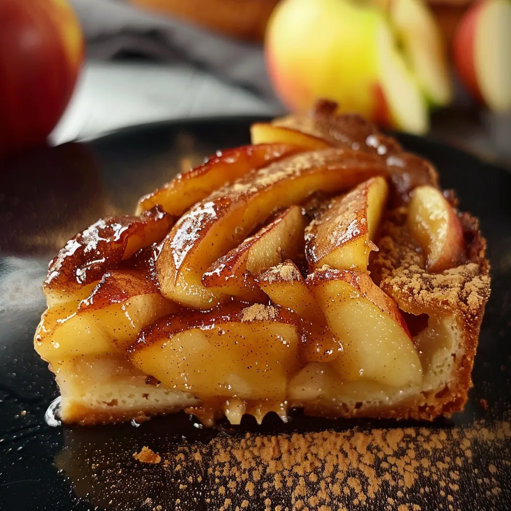 Gâteau Moelleux aux Pommes et à la Cannelle