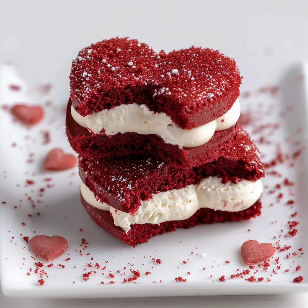 Cœurs Red Velvet pour la Saint-Valentin