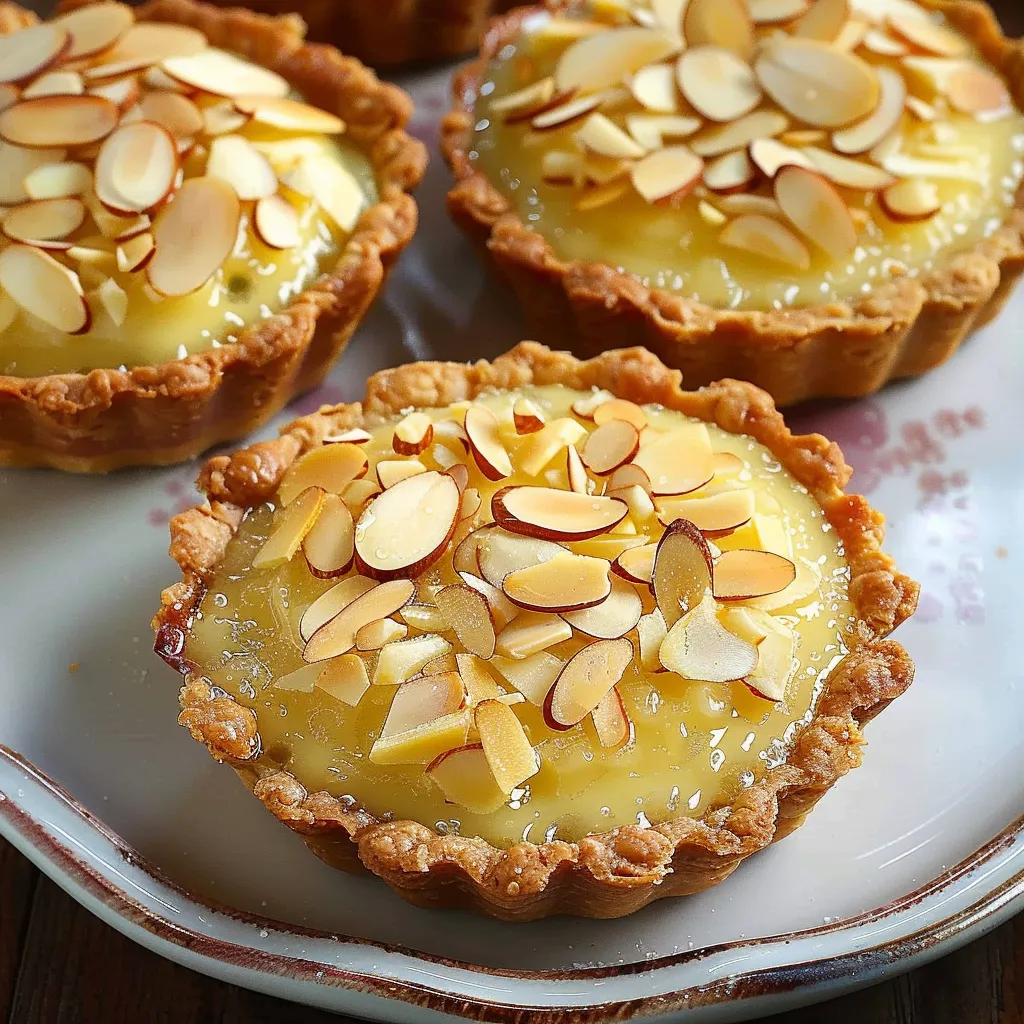 DÉLICIEUSES TARTELETTES AUX AMANDES