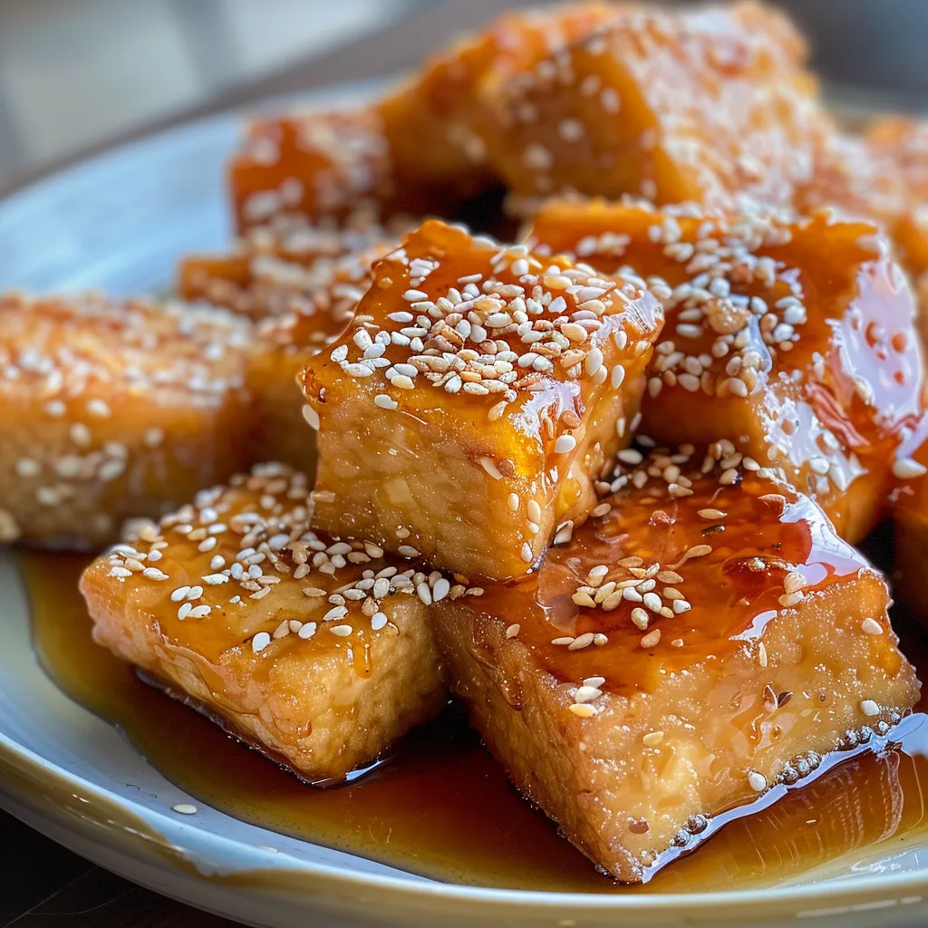 Tofu croustillant au sésame - Découvrez la recette