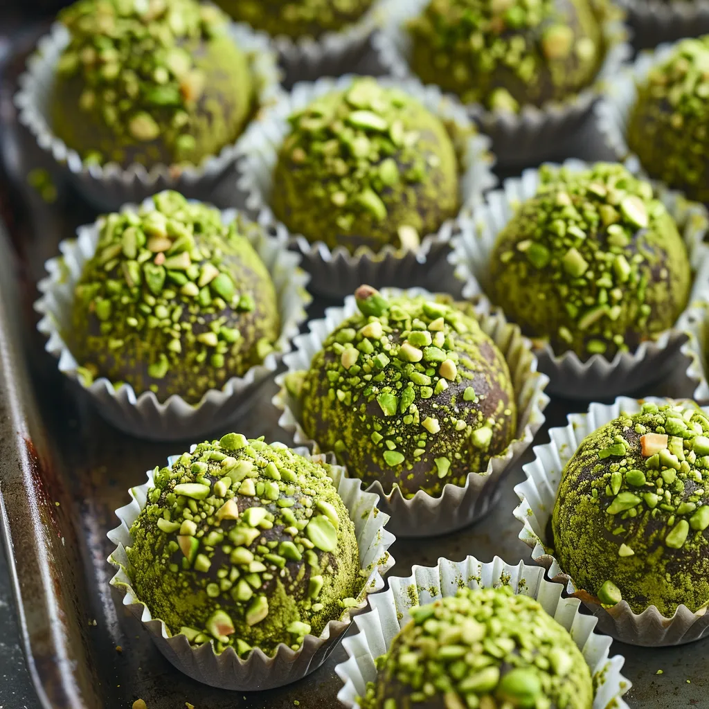 Brigadeiros à la Pistache