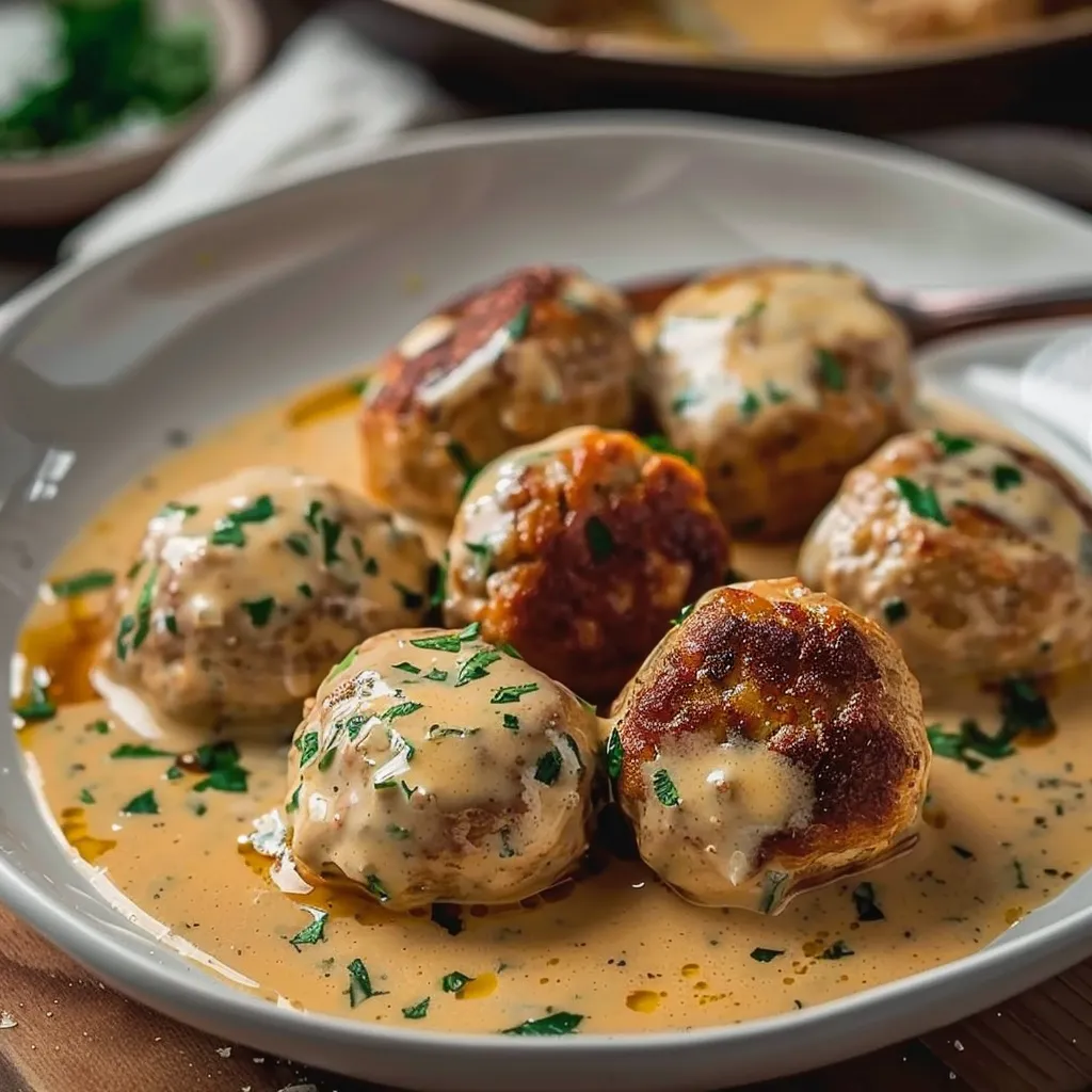 Boulettes de Veau à la Crème