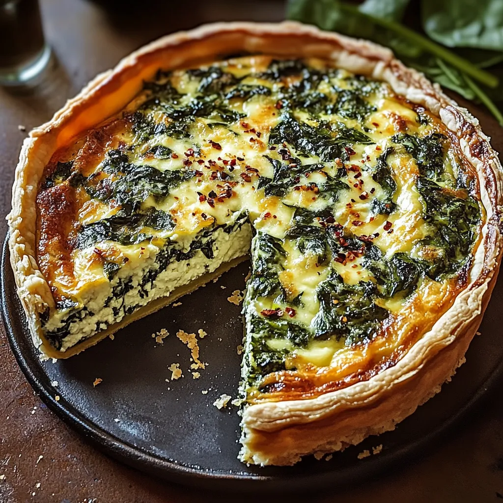 Ricotta Spinach Quiche