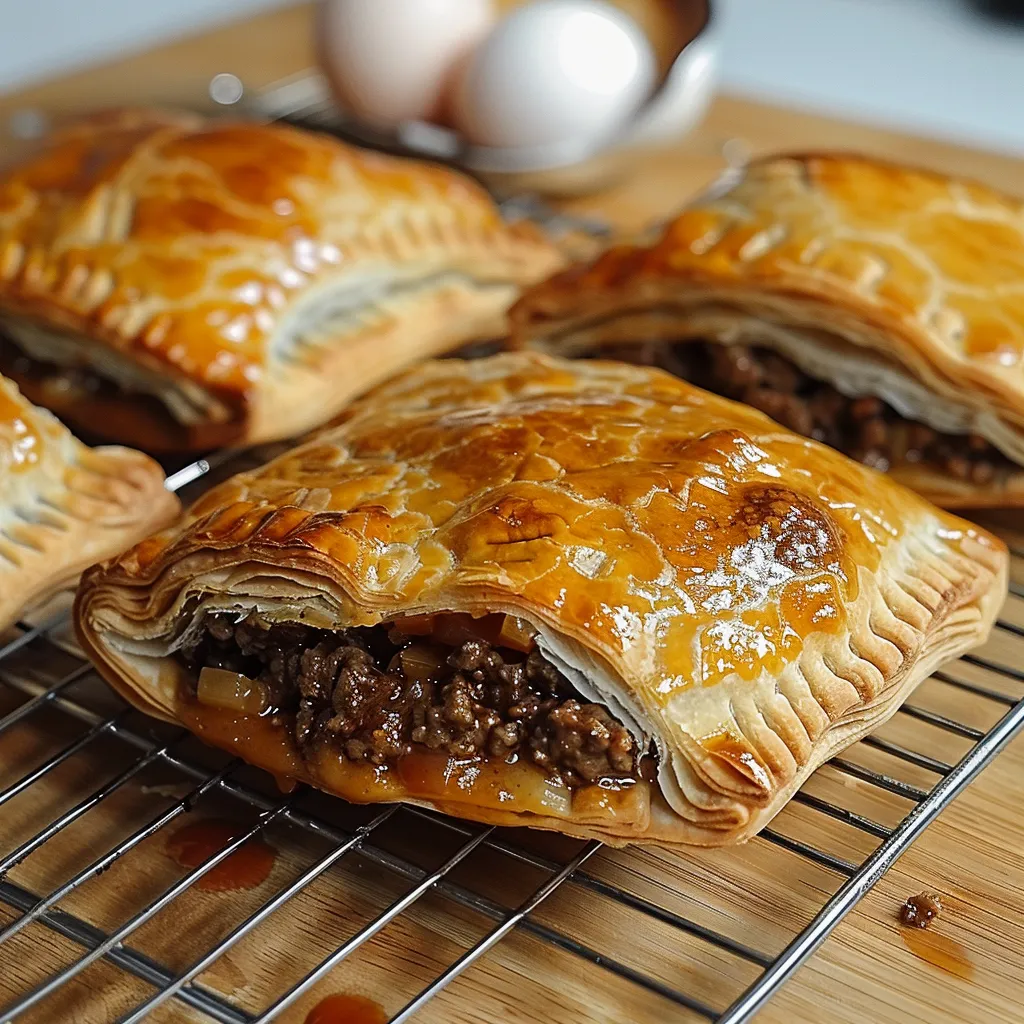 Chausson à la viande traditionnel français