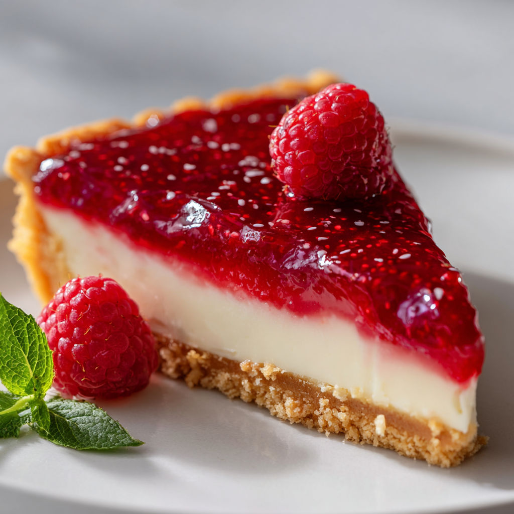 Une tarte aux fraises déposée sur un beau plat en porcelaine.