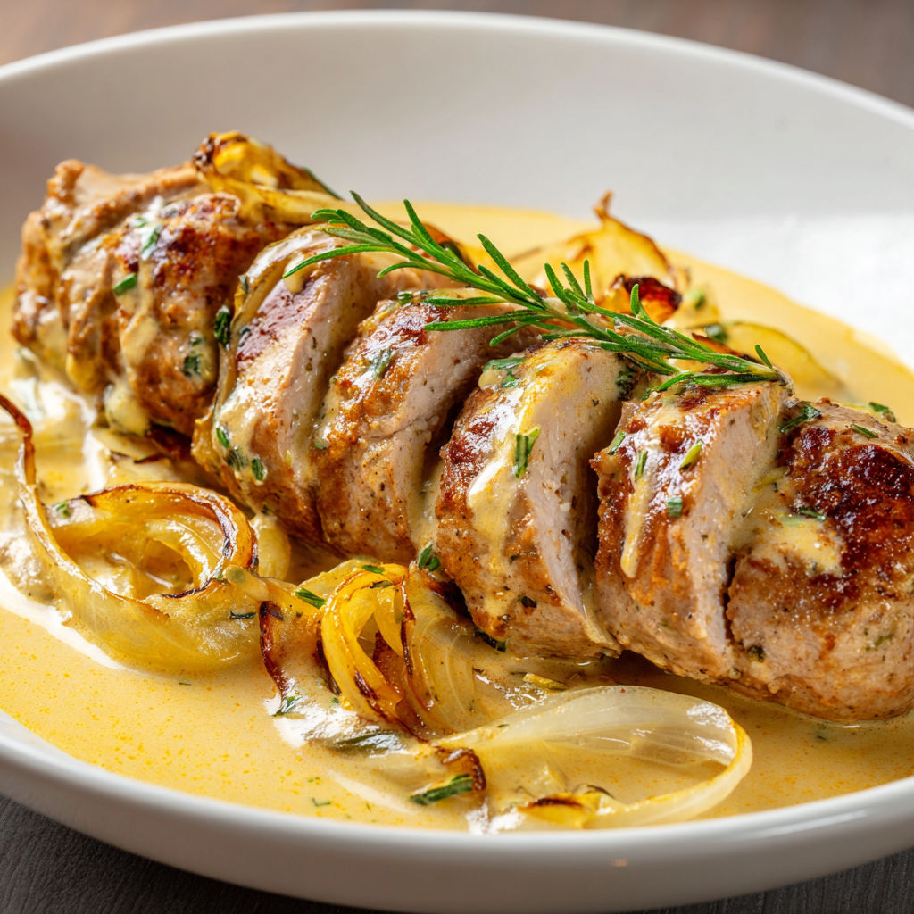 Assiette de viande grillée et de légumes joliment disposés pour le service.