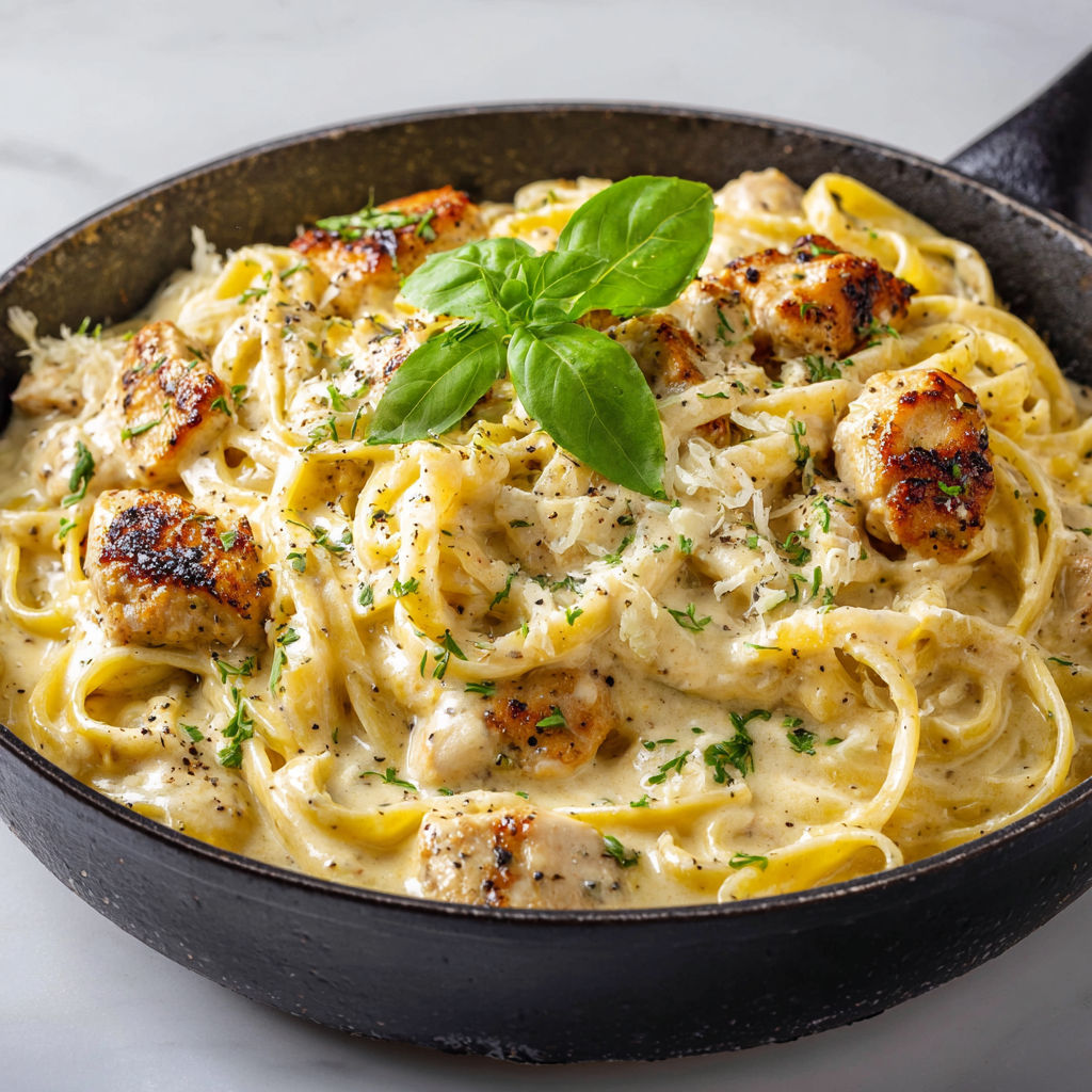 Un plat de spaghetti à la sauce tomate, parsemé de légumes verts, posé dans un bol noir.