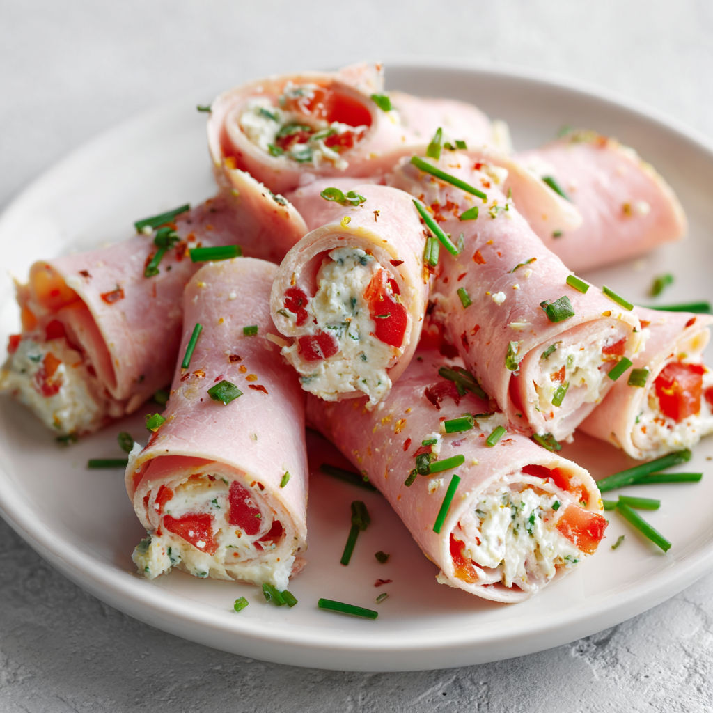 Jambon-fromage roulés express prêts en dix minutes