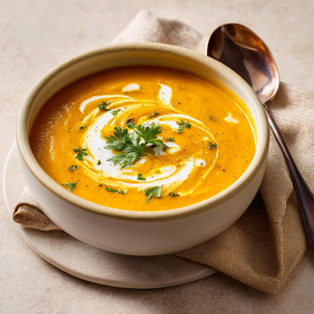 Soupe toute douce potimarron châtaigne