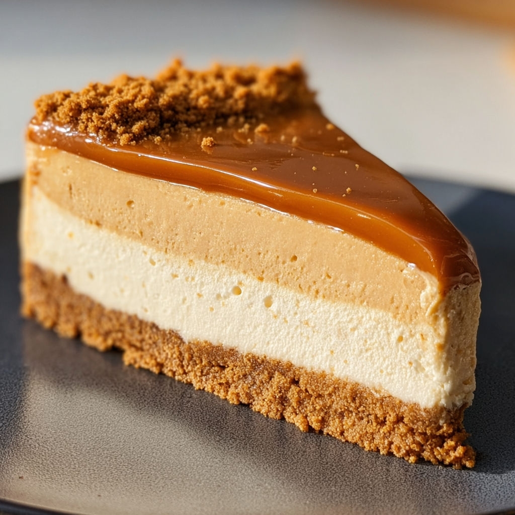 Cheesecake Sans Cuisson aux Spéculoos : Crémeux, Fondant et Ultra Gourmand.