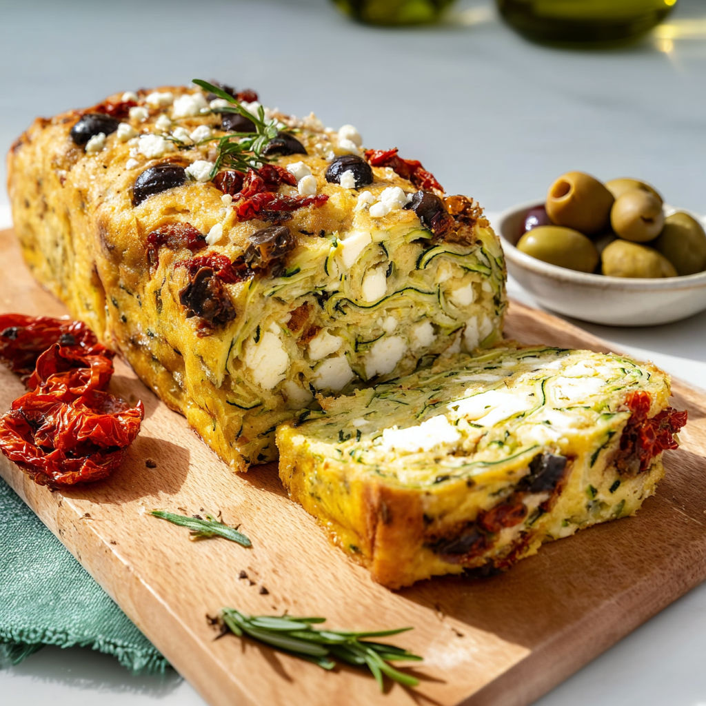 Ultra Moelleux Cake aux Courgettes et Plein de Saveurs.