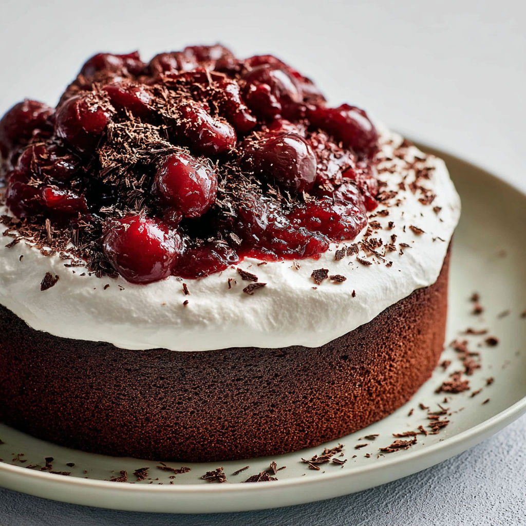 Forêt-Noire Simple et Gourmande.